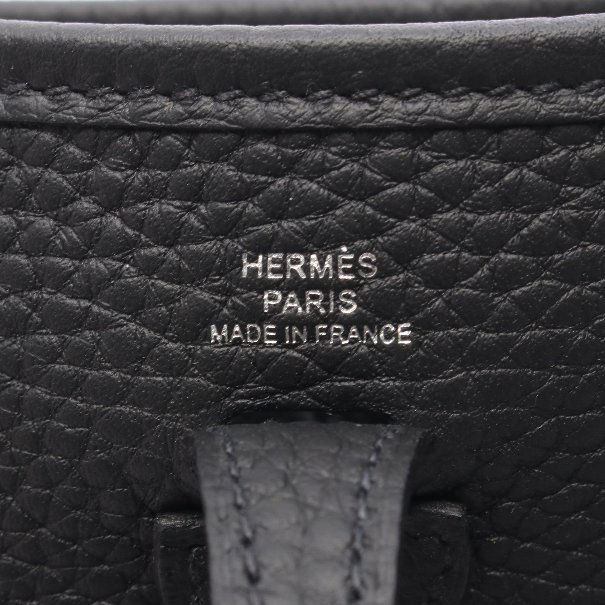 エヴリンTPM アマゾン ショルダーバッグ トリヨンクレマンス ブラック シルバー金具 K刻印 エルメス バッグ HERMES