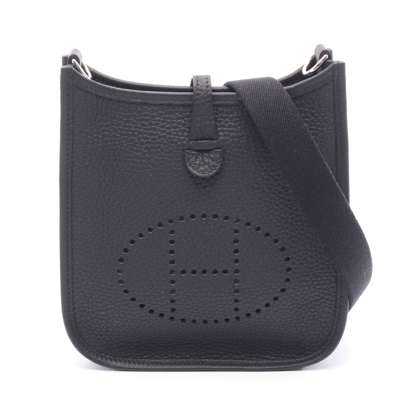 エヴリンTPM アマゾン ショルダーバッグ トリヨンクレマンス ブラック シルバー金具 K刻印 エルメス バッグ HERMES