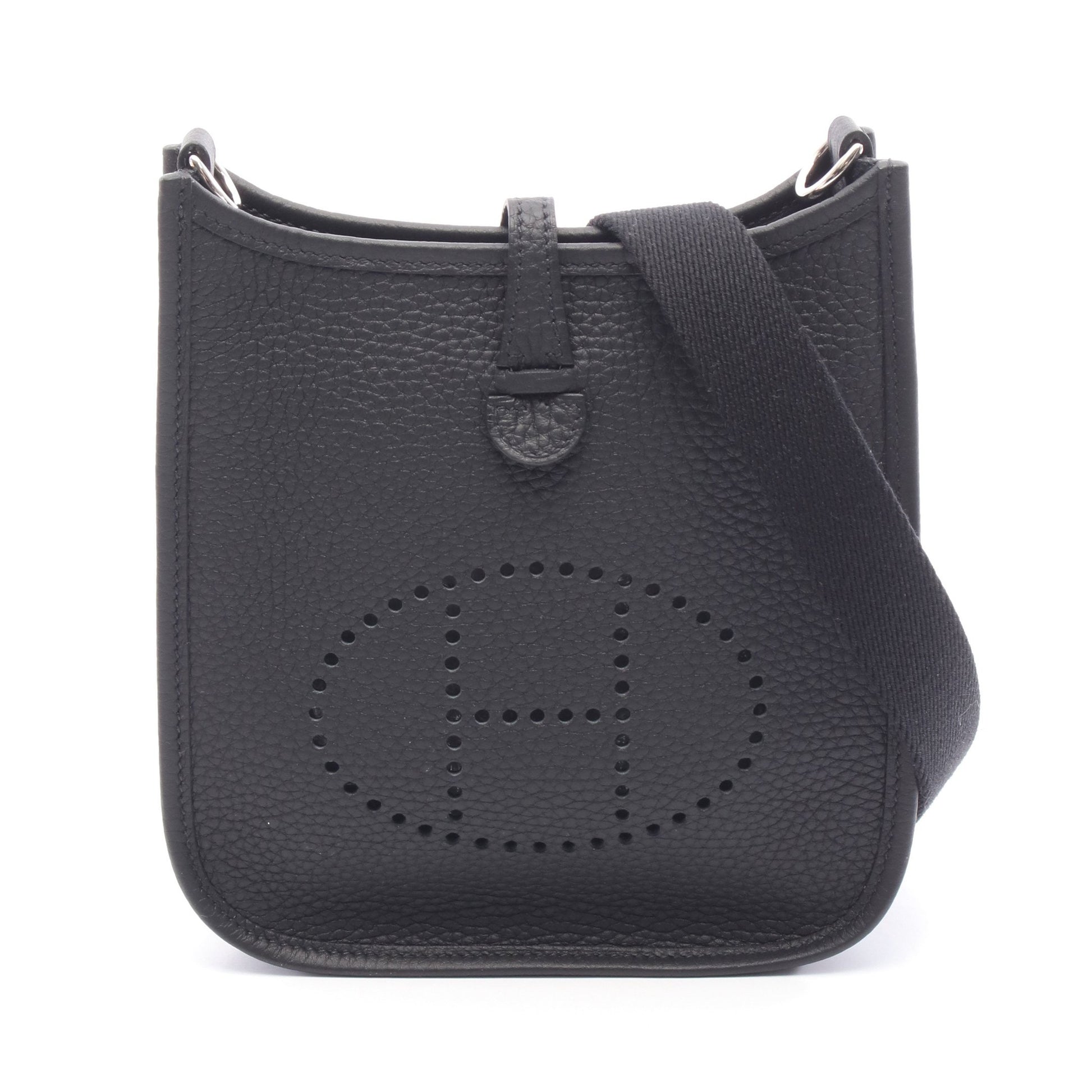エヴリンTPM アマゾン ショルダーバッグ トリヨンクレマンス ブラック シルバー金具 K刻印 エルメス バッグ HERMES