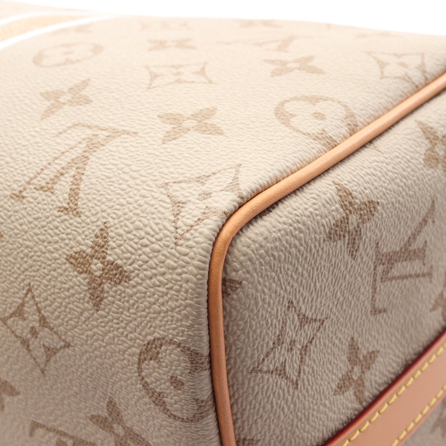 スピーディ バンドリエール25 モノパナム ハンドバッグ PVC レザー ベージュ 2WAY ルイヴィトン バッグ LOUIS VUITTON