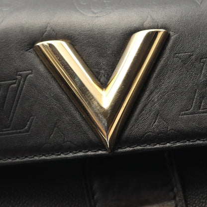 ヴェリー モノグラム ノワール ハンドバッグ レザー ブラック 2WAY ルイヴィトン バッグ LOUIS VUITTON