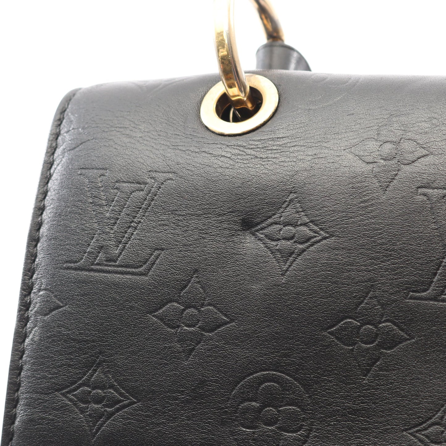 ヴェリー モノグラム ノワール ハンドバッグ レザー ブラック 2WAY ルイヴィトン バッグ LOUIS VUITTON