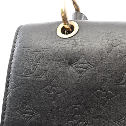 ヴェリー モノグラム ノワール ハンドバッグ レザー ブラック 2WAY ルイヴィトン バッグ LOUIS VUITTON