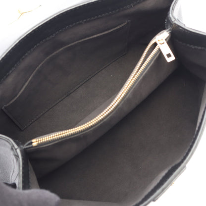 ヴェリー モノグラム ノワール ハンドバッグ レザー ブラック 2WAY ルイヴィトン バッグ LOUIS VUITTON