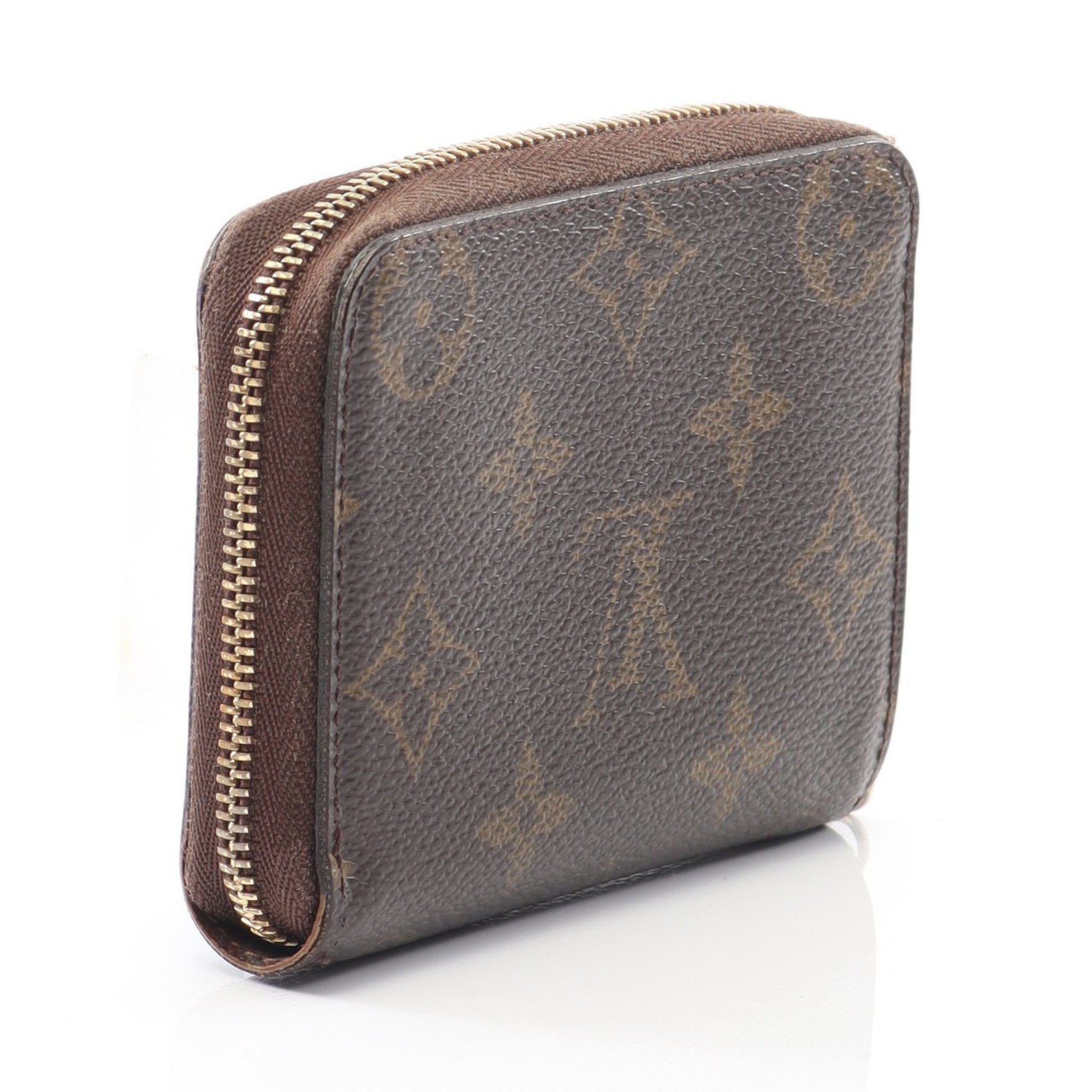 ヴィトン モノグラム ジッピーパース PVC ブラウン ジッピー コインパース モノグラム コインケース PVC ブラウン ルイ