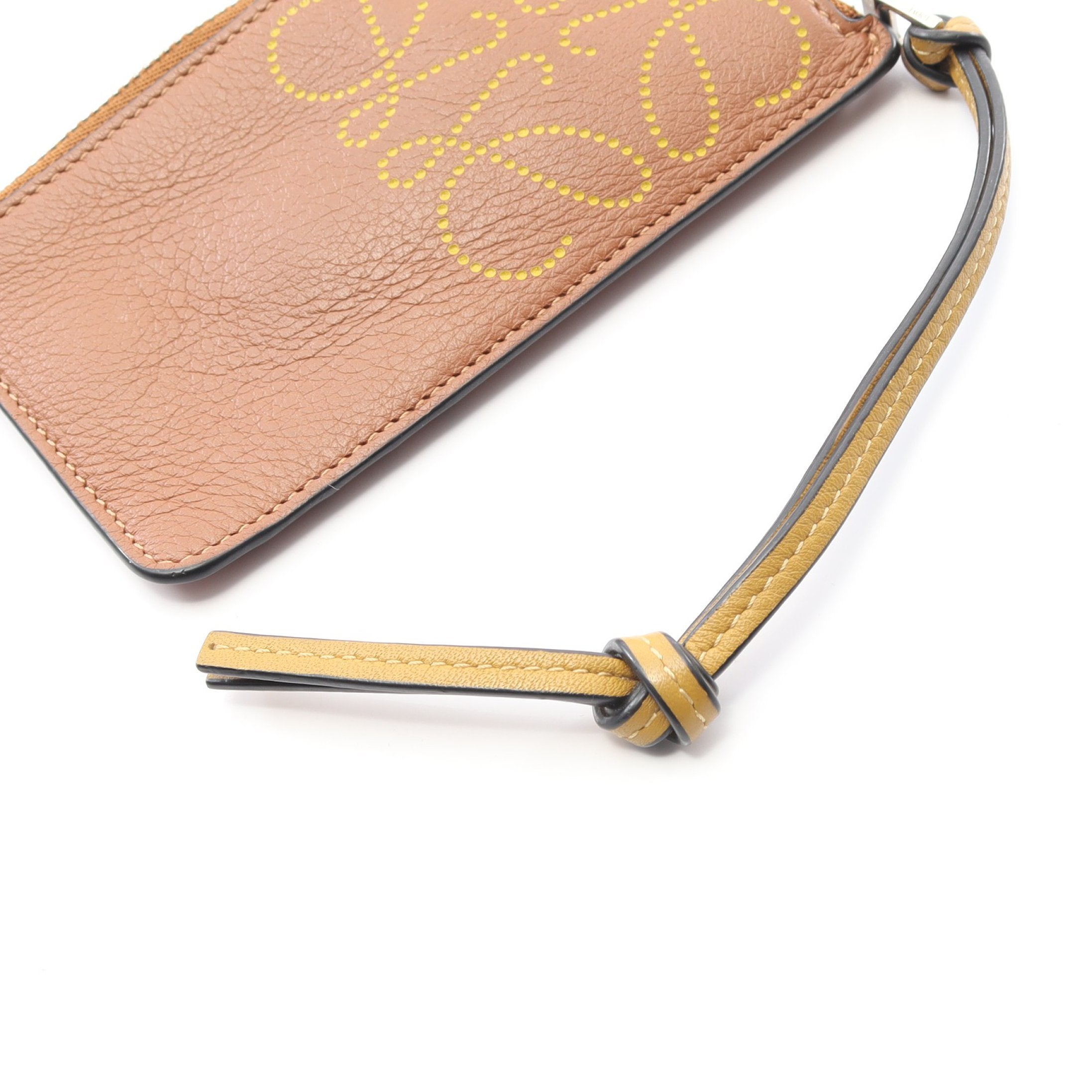 アナグラム フラグメントケース コインケース レザー ブラウン ロエベ