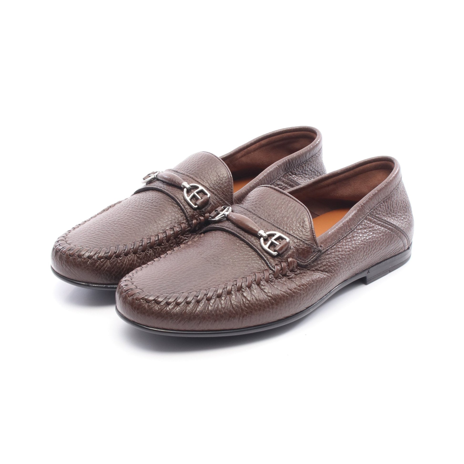 ローファー モカシン レザー ブラウン バリー シューズ BALLY