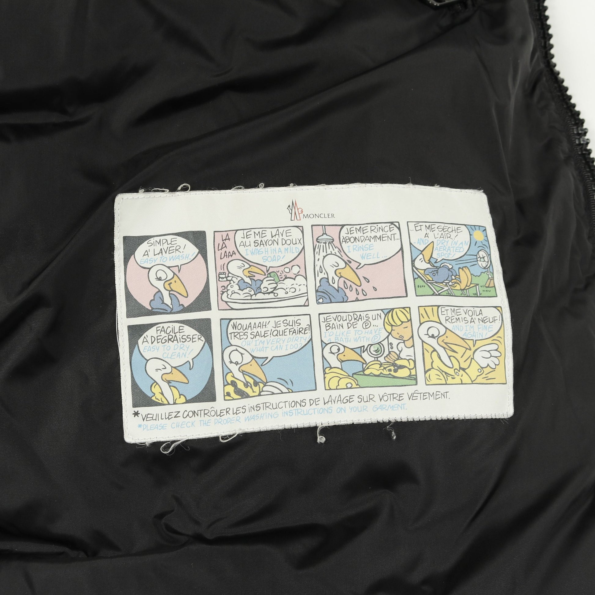 BYRON ダウンジャケット ナイロン ブラック フード付き モンクレール アウター MONCLER