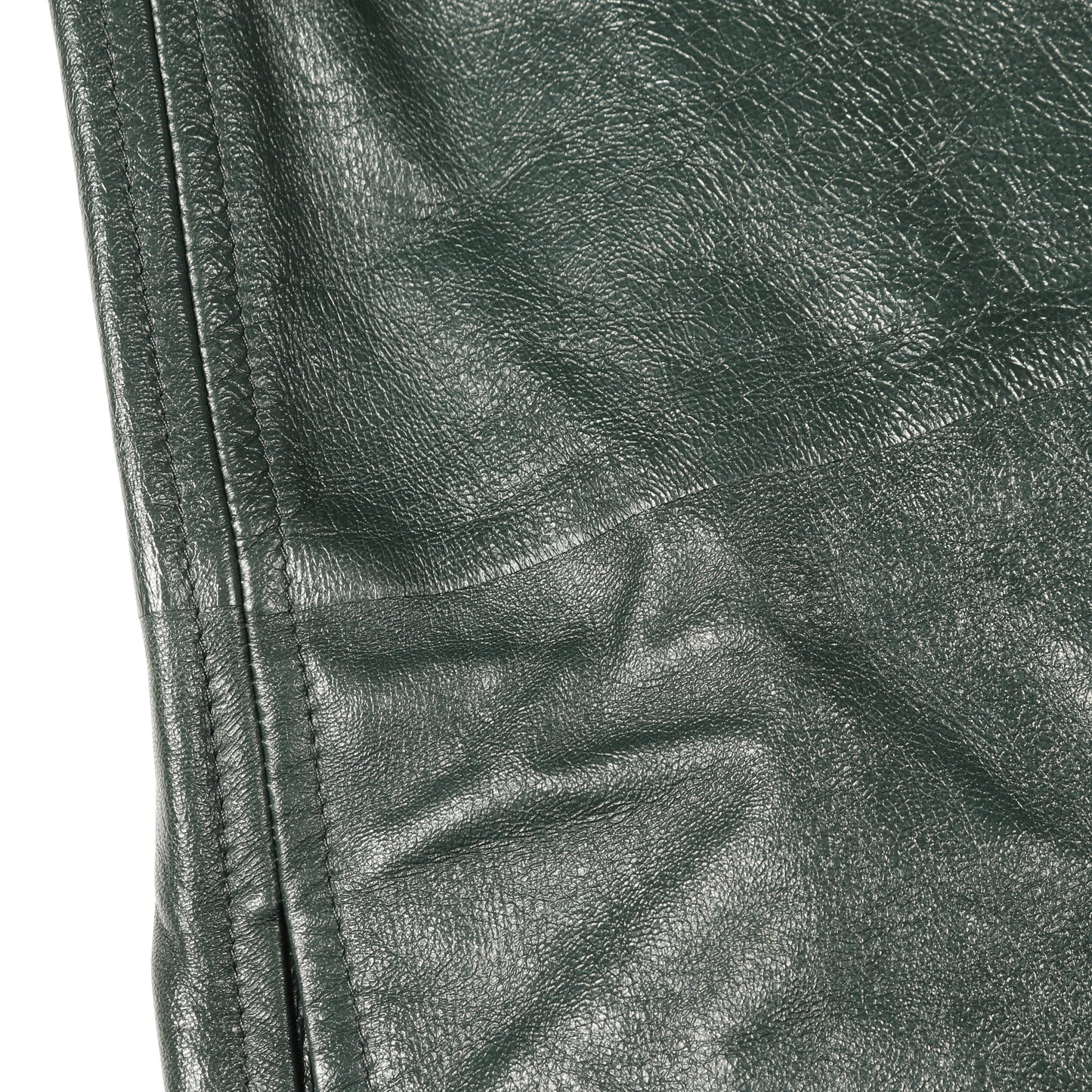 ワンピース レザー コットン グリーン ボッテガヴェネタ ワンピース BOTTEGA VENETA