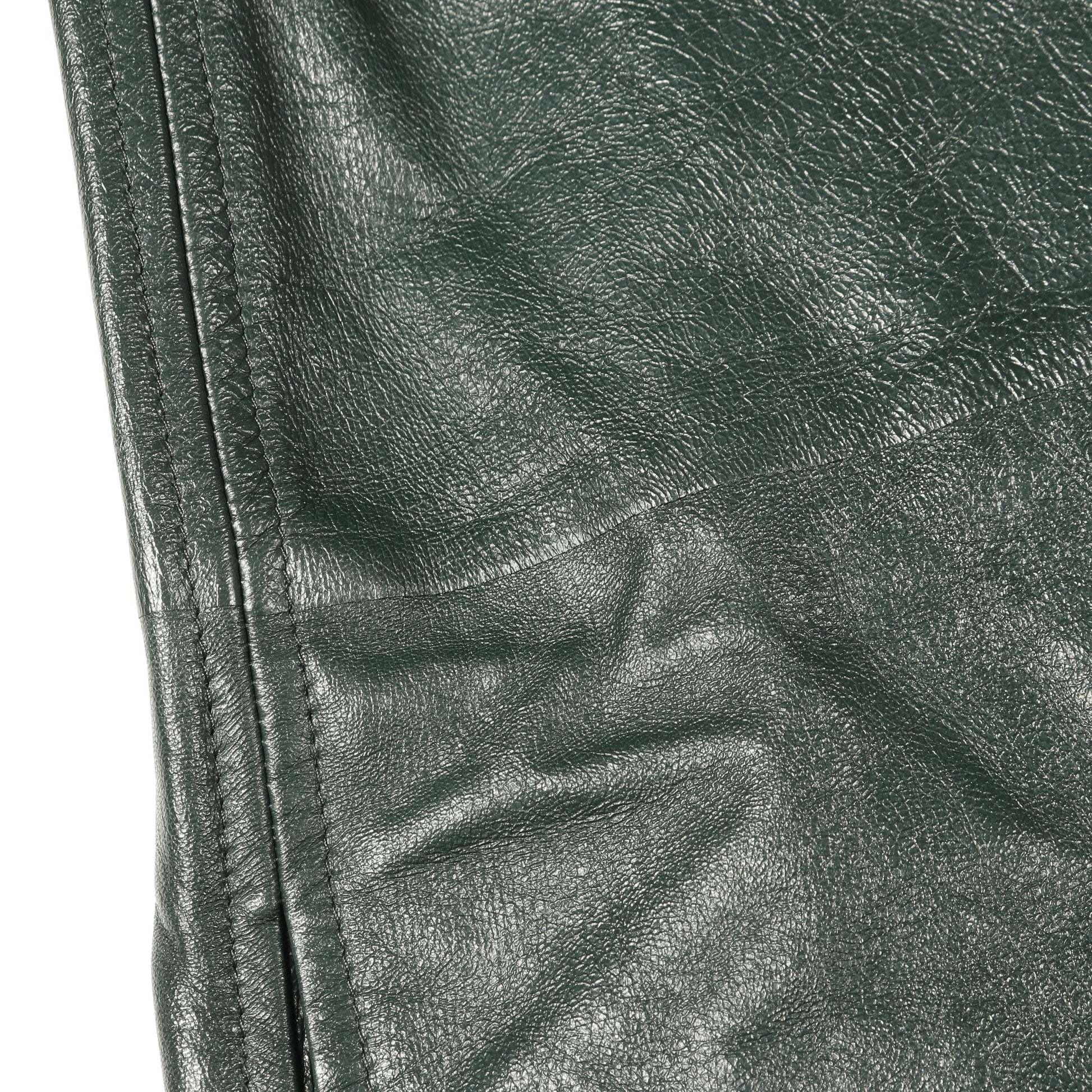ワンピース レザー コットン グリーン ボッテガヴェネタ ワンピース BOTTEGA VENETA