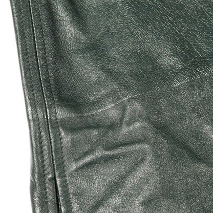 ワンピース レザー コットン グリーン ボッテガヴェネタ ワンピース BOTTEGA VENETA
