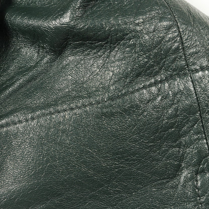 ワンピース レザー コットン グリーン ボッテガヴェネタ ワンピース BOTTEGA VENETA