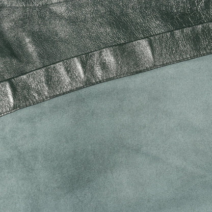 ワンピース レザー コットン グリーン ボッテガヴェネタ ワンピース BOTTEGA VENETA