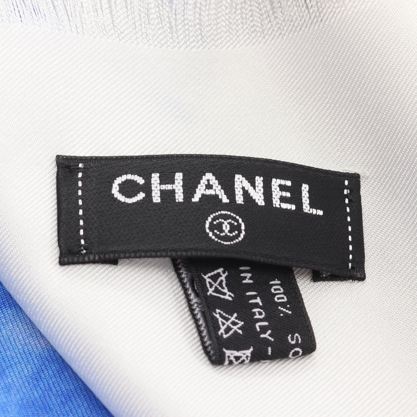 ココマーク ロゴ スカーフ ストール シルク レッド マルチカラー シャネル 財布・小物 CHANEL