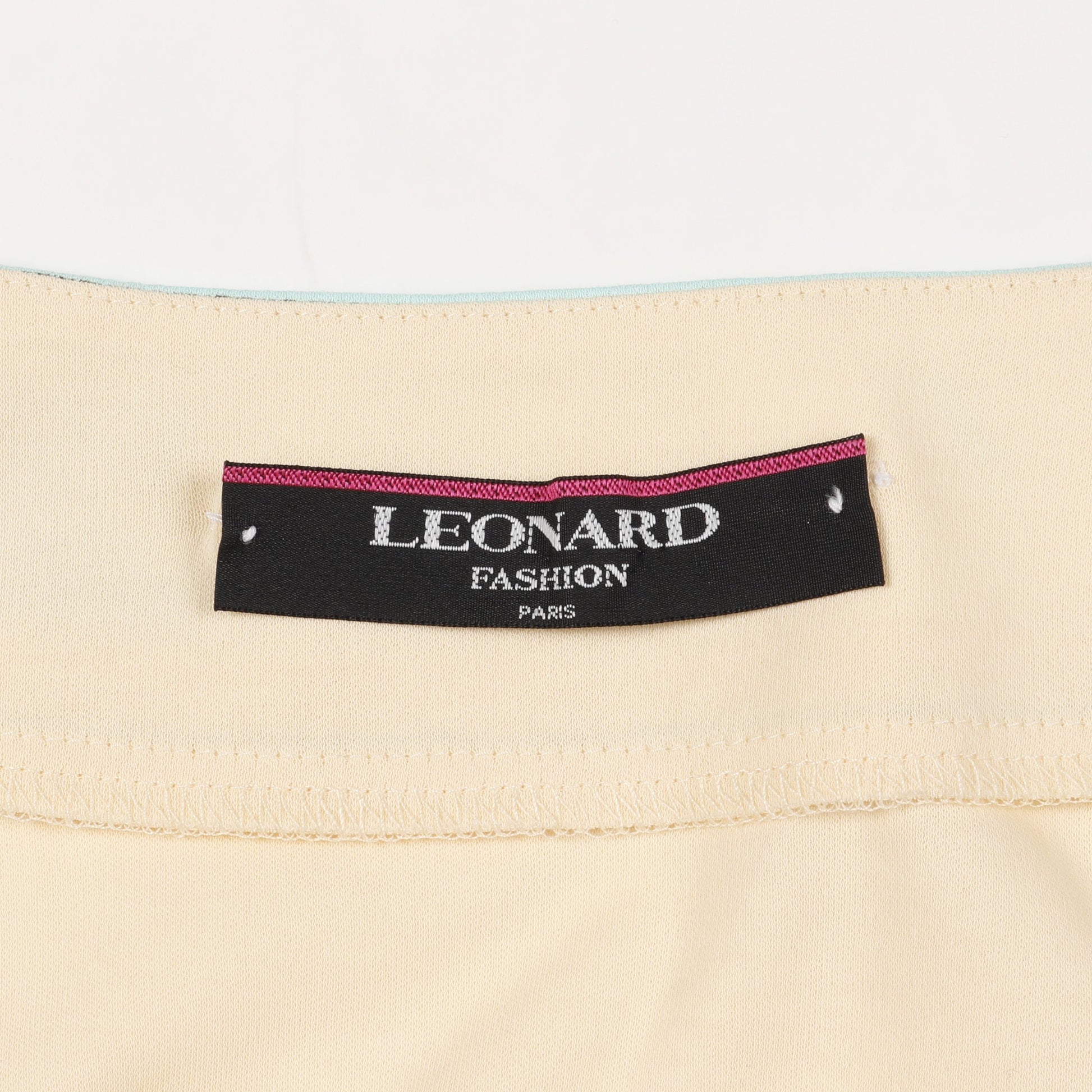 ワンピース 花柄 コットン ライトベージュ マルチカラー レオナールファッション ワンピース LEONARD FASHION