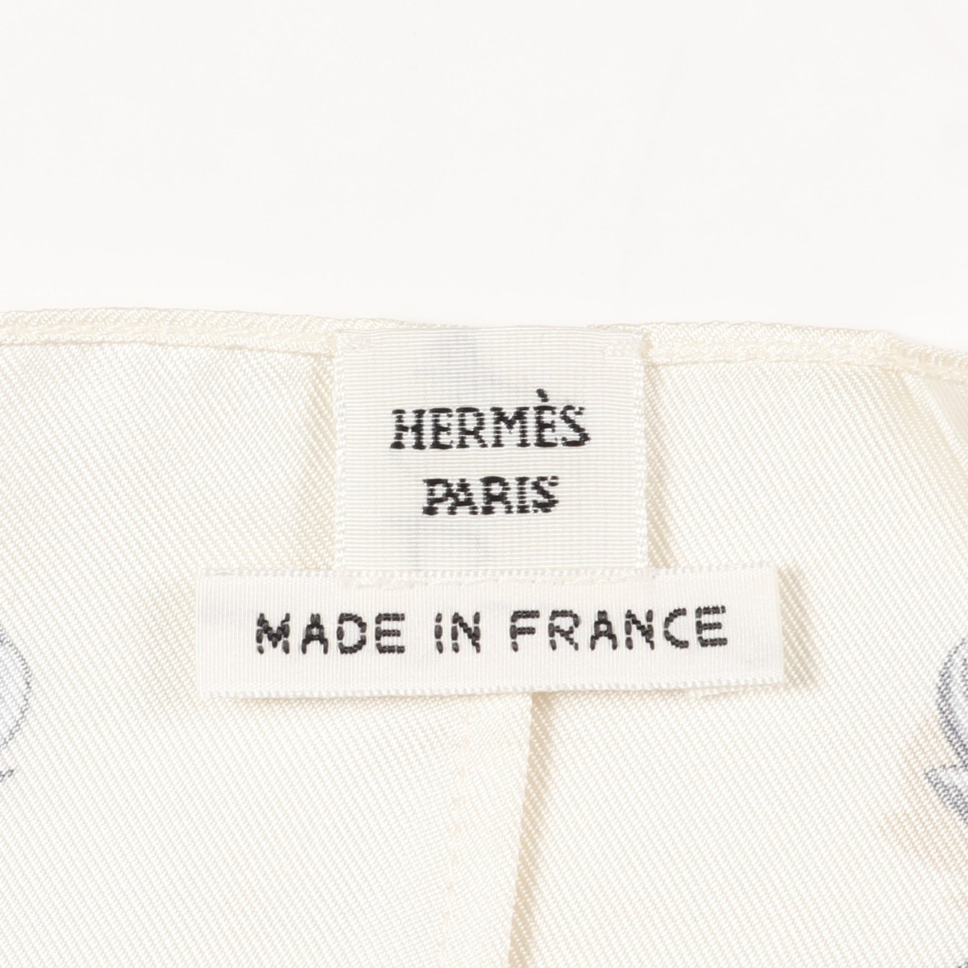 カットソー 総柄 シルク ライトベージュ オレンジ マルチカラー エルメス トップス HERMES