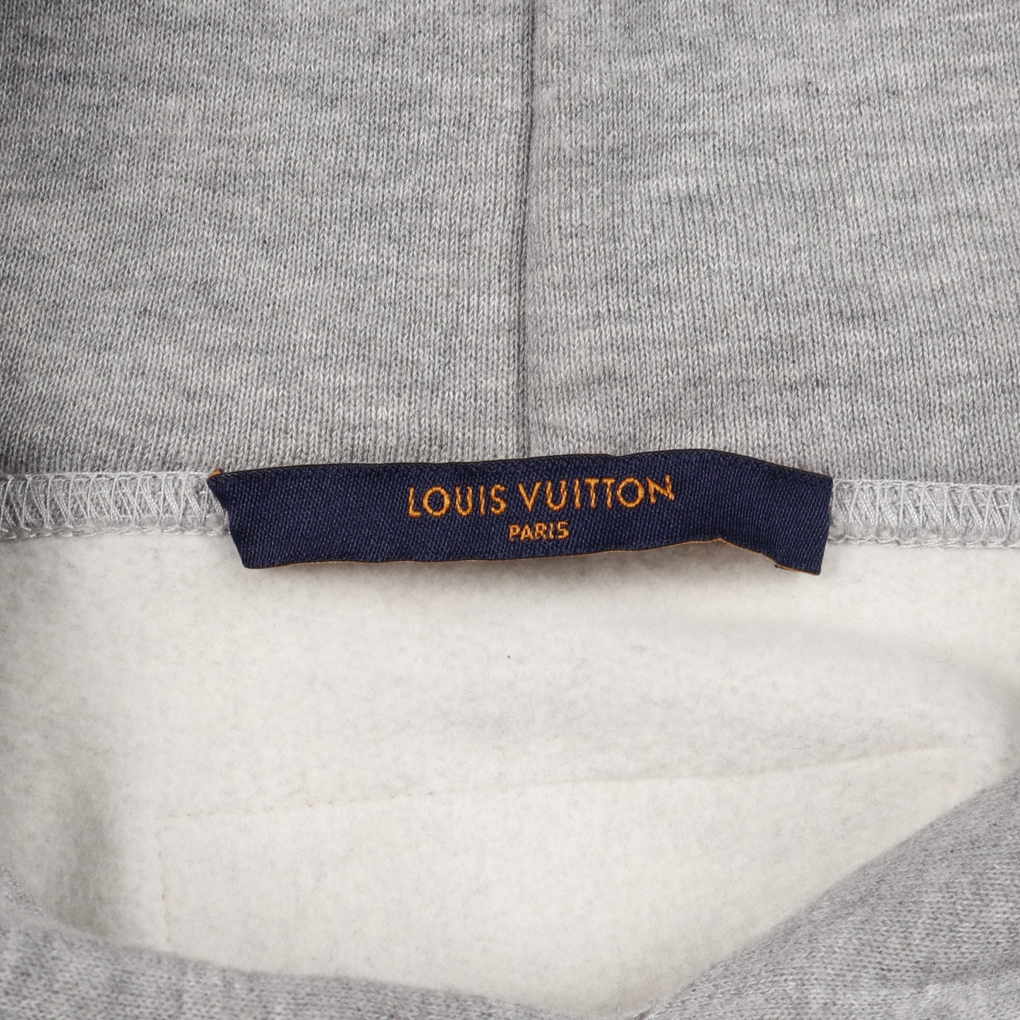 TOURIST VS PURIST タフタージュ プルオーバーパーカー コットン グレー グリーン 裏起毛 ルイヴィトン トップス LOUIS VUITTON