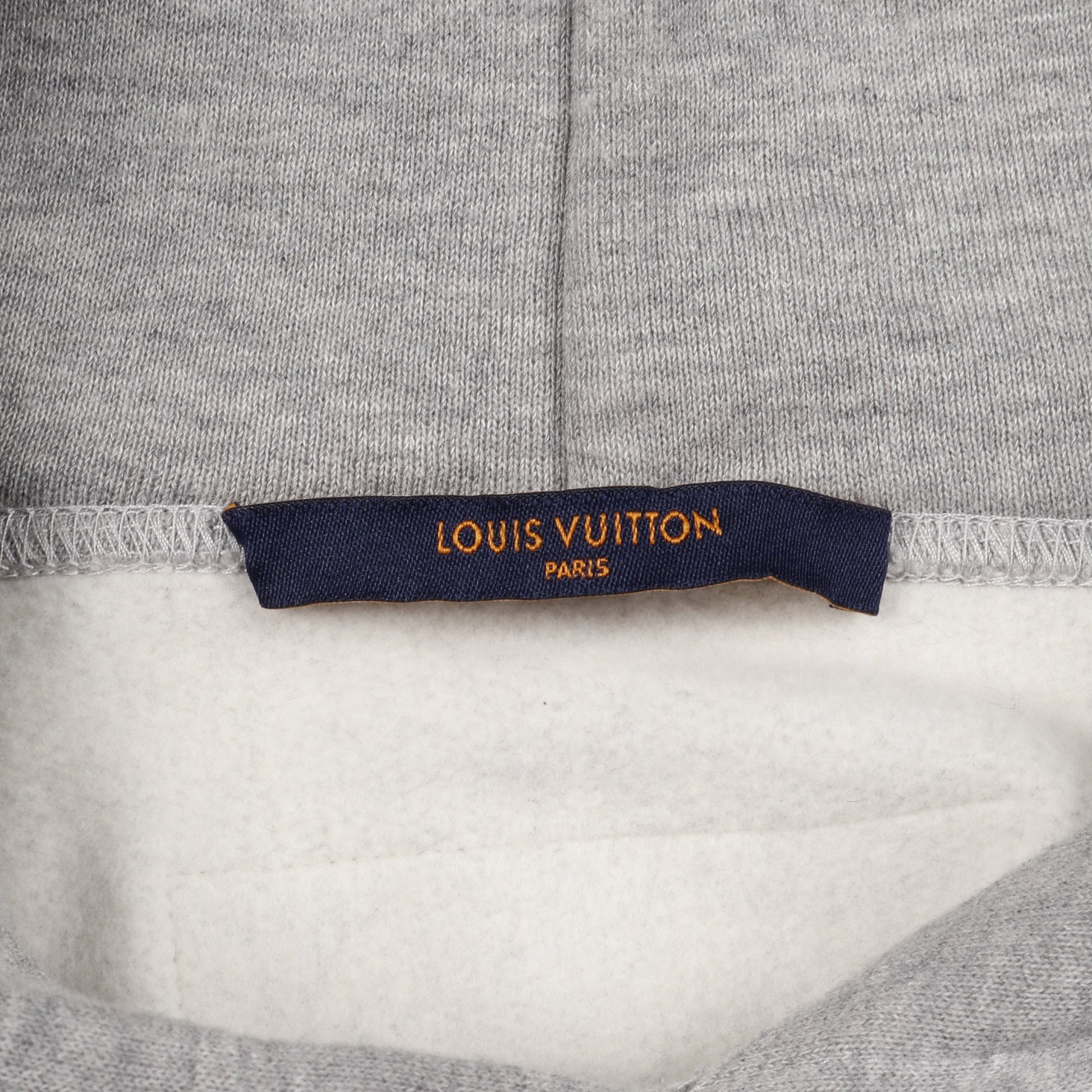 TOURIST VS PURIST タフタージュ プルオーバーパーカー コットン グレー グリーン 裏起毛 ルイヴィトン トップス LOUIS VUITTON