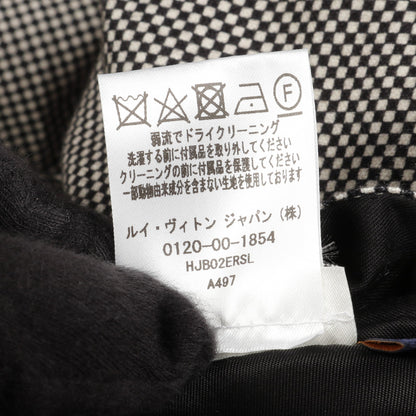 LOUIS VUITTON × NIGO エンブロイダリー LVマウンテンアビエイター ブルゾン ジャケット ナイロン ブラック 中綿 フード付き ルイヴィトン アウター LOUIS VUITTON