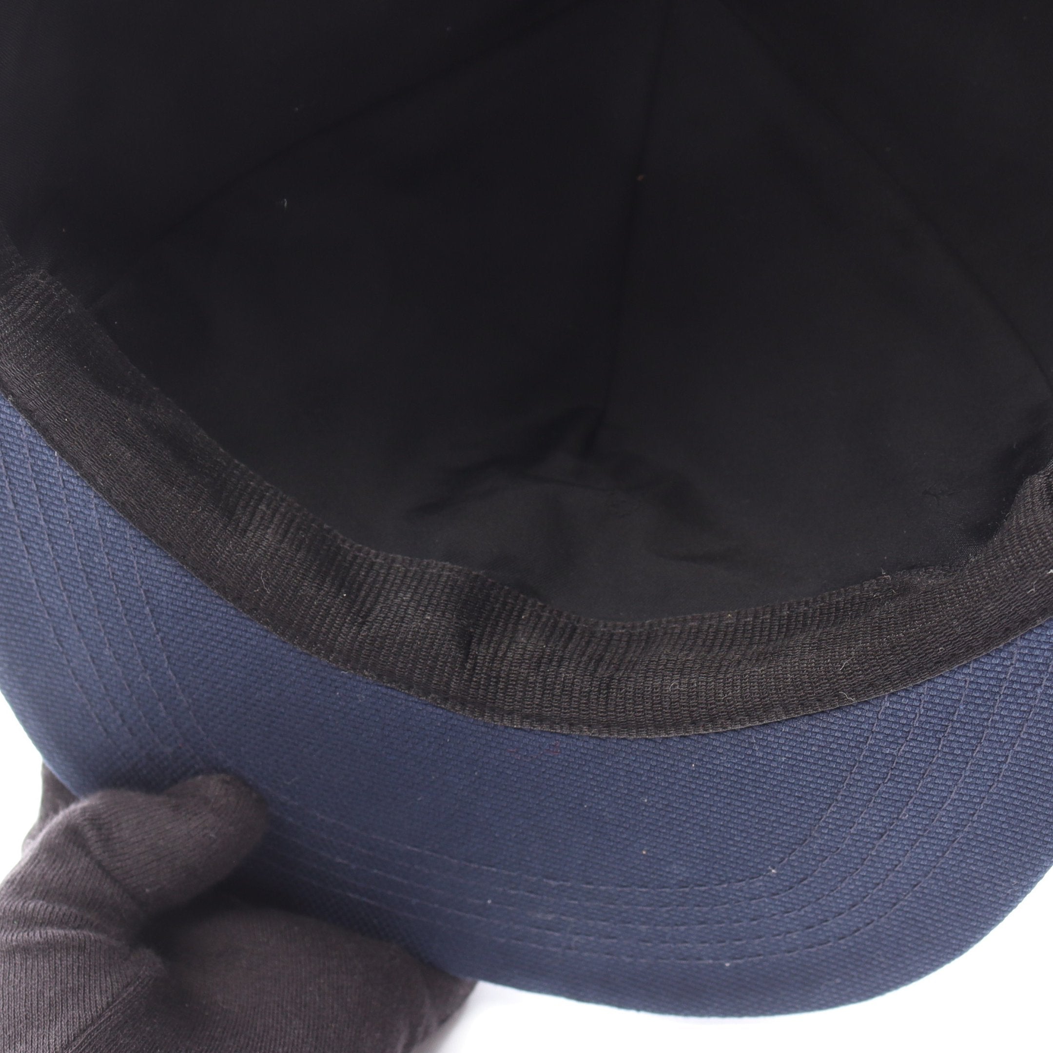 Louis Vuitton LVチェーン キャップ コットン ネイビー