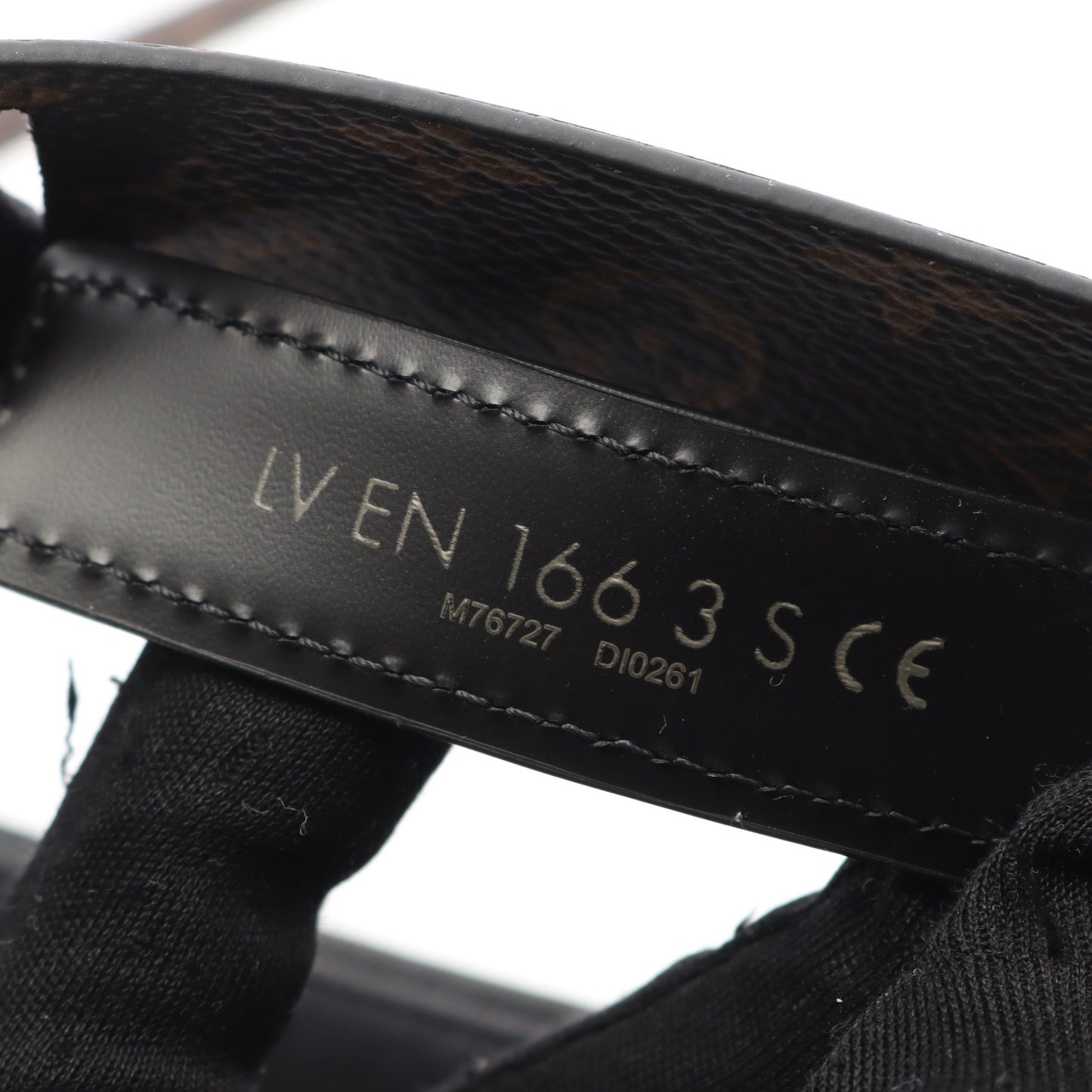 ビジェールLVシールド モノグラム フェイスシールド サンバイザー PVC レザー ブラウン ブラック クリア ルイヴィトン 財布・小物 LOUIS VUITTON