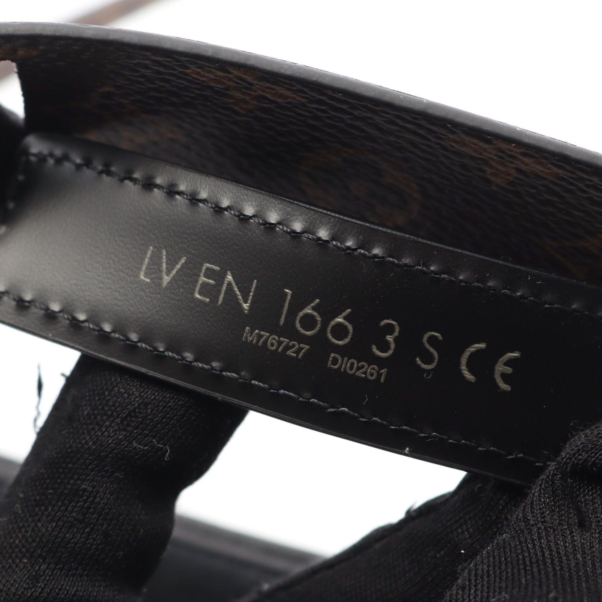 ビジェールLVシールド モノグラム フェイスシールド サンバイザー PVC レザー ブラウン ブラック クリア ルイヴィトン 財布・小物 LOUIS VUITTON