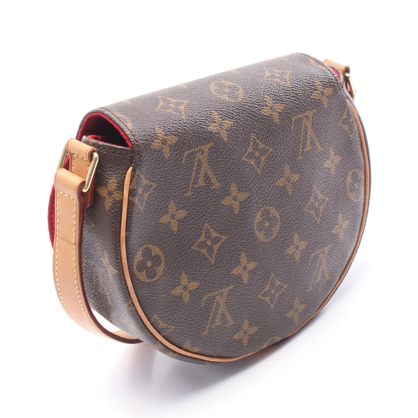 タンブラン モノグラム ショルダーバッグ PVC レザー ブラウン ルイヴィトン バッグ LOUIS VUITTON