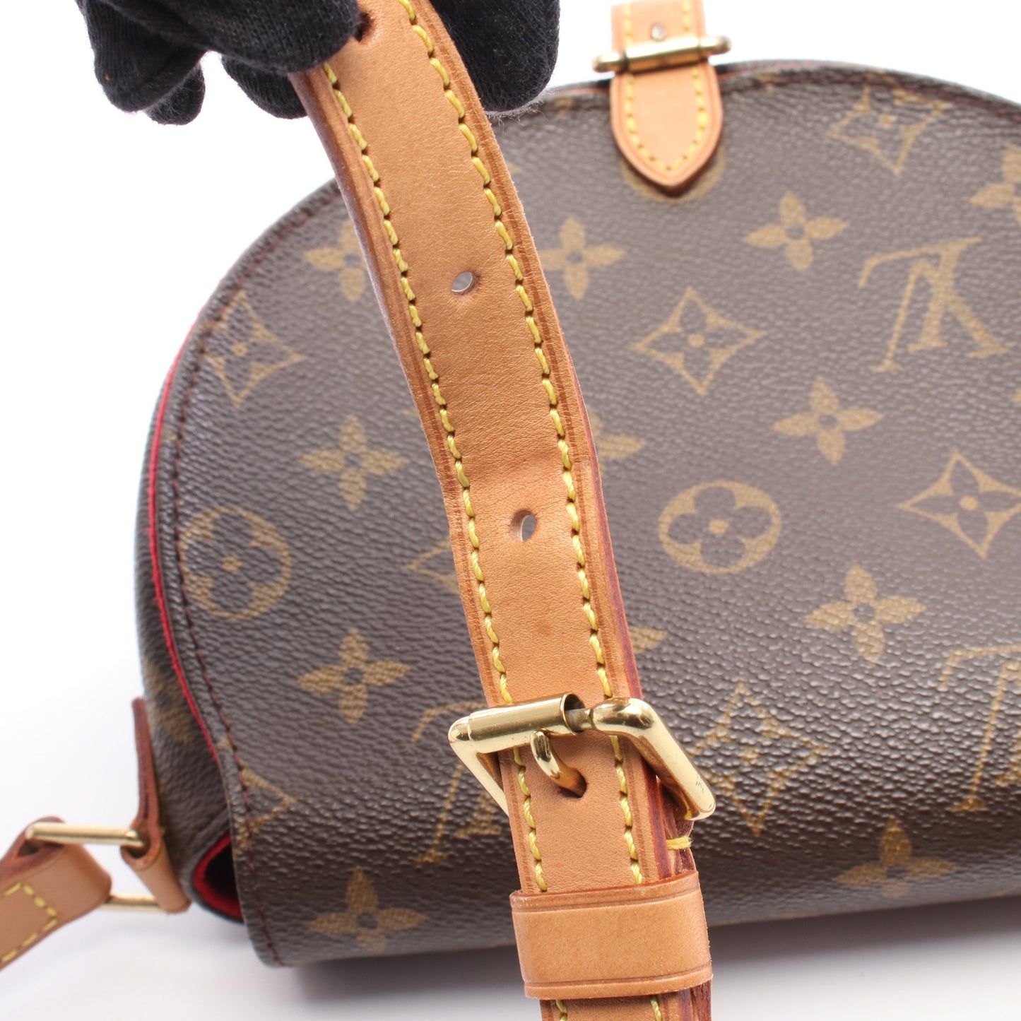 タンブラン モノグラム ショルダーバッグ PVC レザー ブラウン ルイヴィトン バッグ LOUIS VUITTON