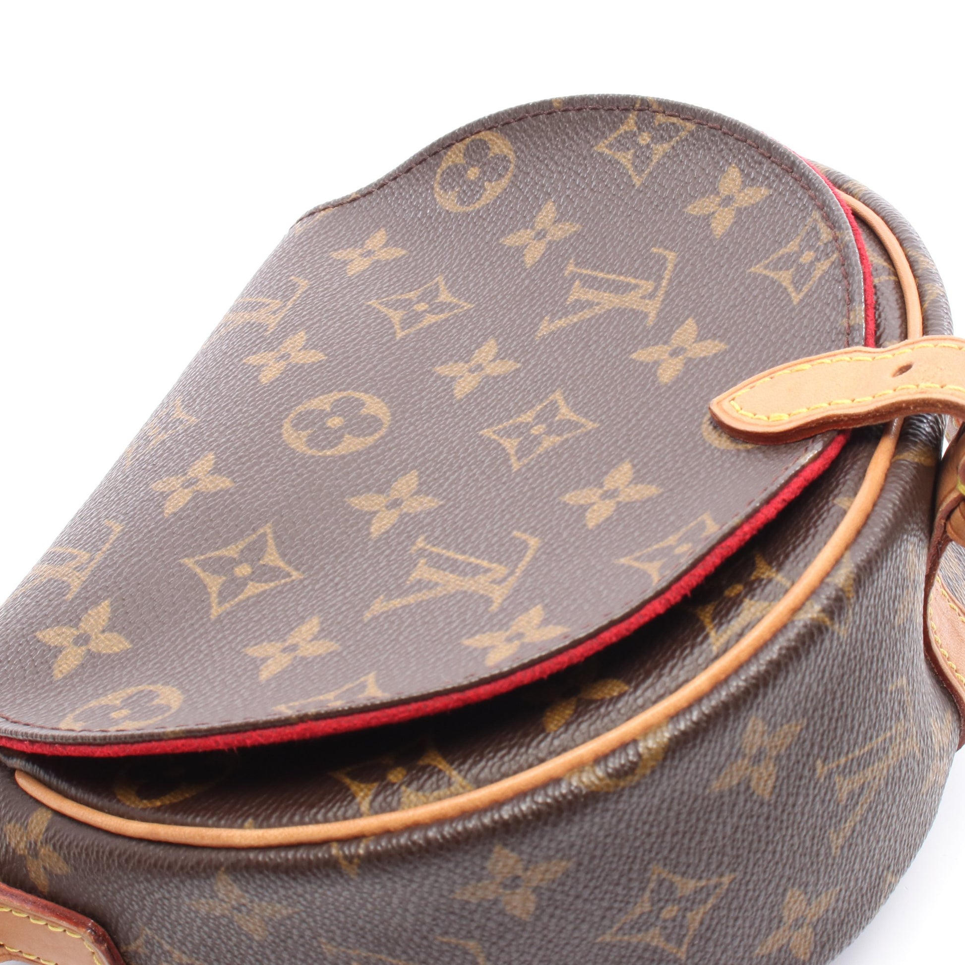 タンブラン モノグラム ショルダーバッグ PVC レザー ブラウン ルイヴィトン バッグ LOUIS VUITTON