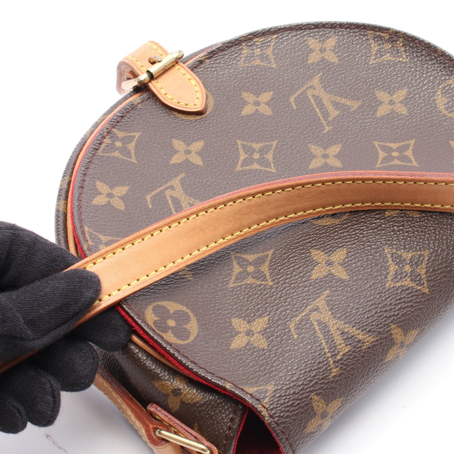 タンブラン モノグラム ショルダーバッグ PVC レザー ブラウン ルイヴィトン バッグ LOUIS VUITTON