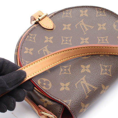 タンブラン モノグラム ショルダーバッグ PVC レザー ブラウン ルイヴィトン バッグ LOUIS VUITTON