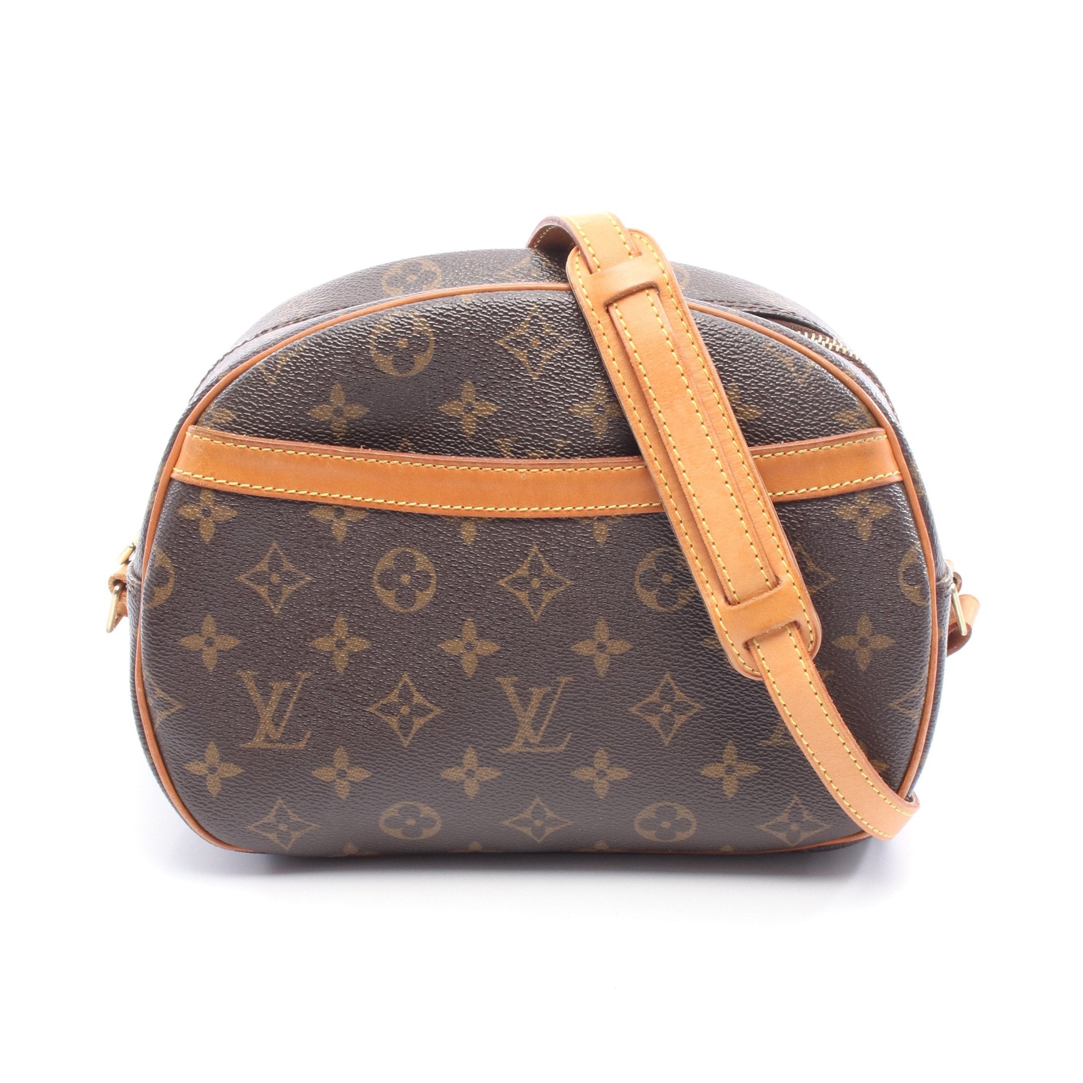 鑑定書付き✨ルイヴィトン ショルダーバッグ サンリス ブロワ モノグラム レザー ❣️激レア❣️ルイヴィトン モノグラム ブロワ サンリス