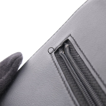 ボーイシャネル シェブロン Vステッチ チェーンウォレット ラムスキン ブラック ゴールド金具 シャネル バッグ CHANEL