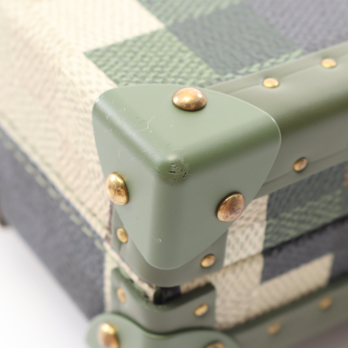 ネオ ウォレット トランク ダモフラージュ ショルダーバッグ PVC レザー カーキグリーン マルチカラー ルイヴィトン バッグ LOUIS VUITTON