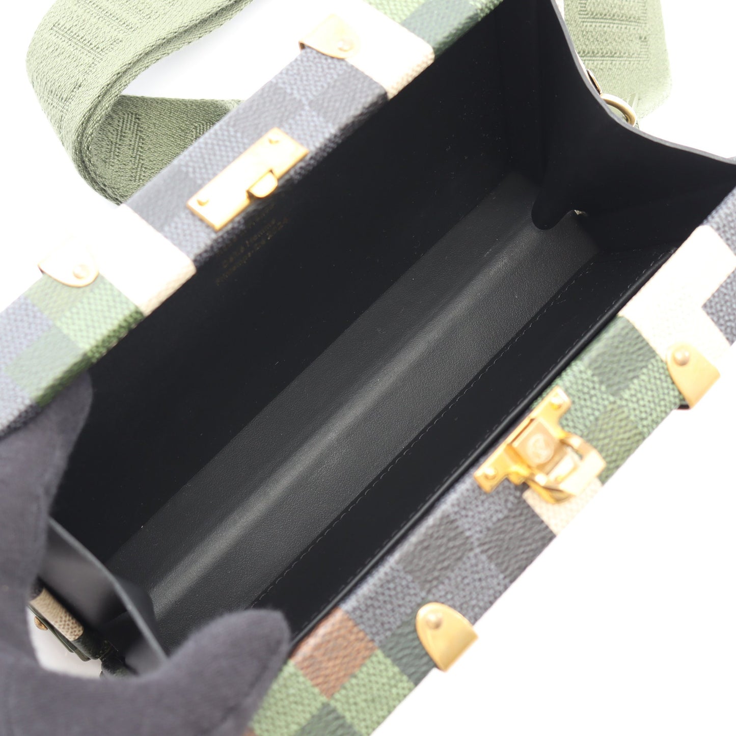 ネオ ウォレット トランク ダモフラージュ ショルダーバッグ PVC レザー カーキグリーン マルチカラー ルイヴィトン バッグ LOUIS VUITTON