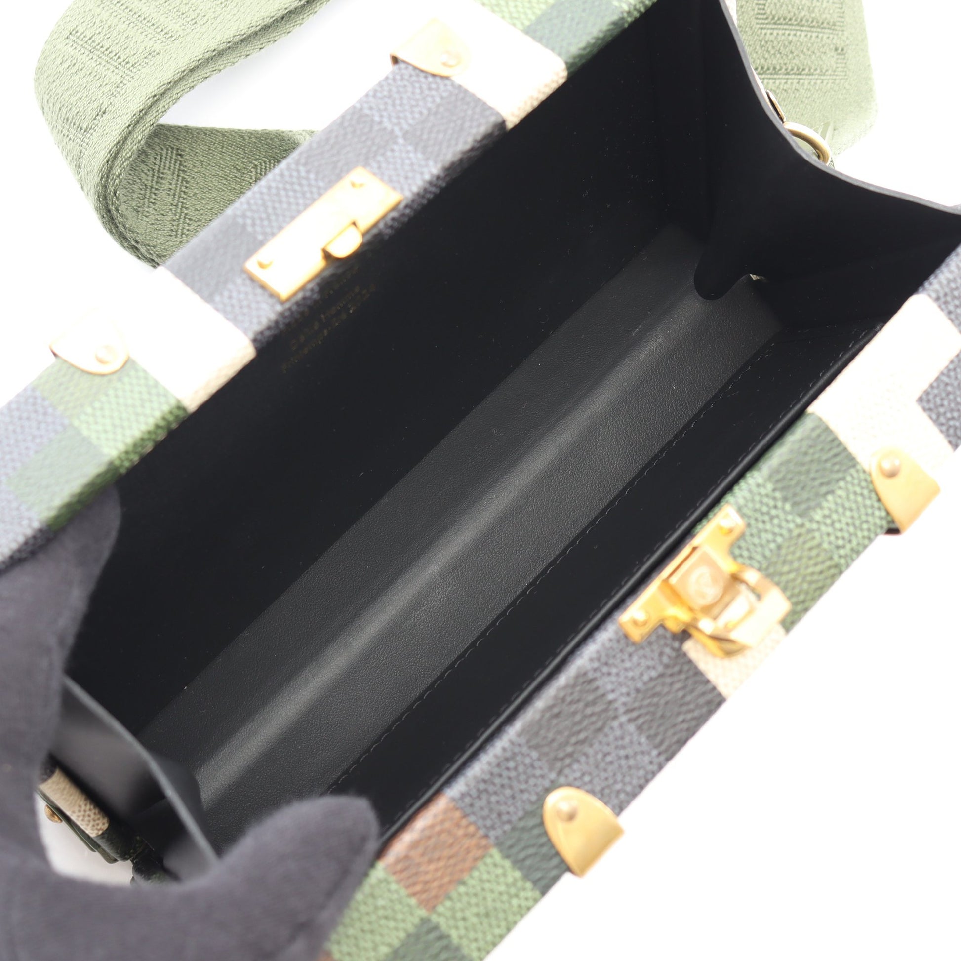 ネオ ウォレット トランク ダモフラージュ ショルダーバッグ PVC レザー カーキグリーン マルチカラー ルイヴィトン バッグ LOUIS VUITTON