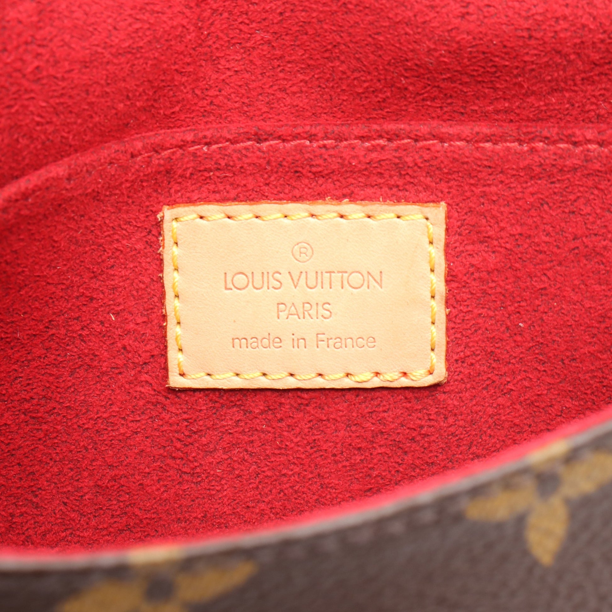 タンブラン モノグラム ショルダーバッグ PVC レザー ブラウン ルイヴィトン バッグ LOUIS VUITTON