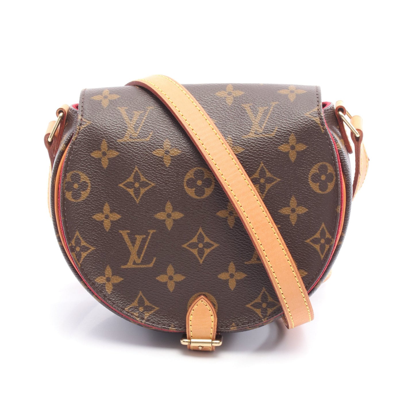 タンブラン モノグラム ショルダーバッグ PVC レザー ブラウン ルイヴィトン バッグ LOUIS VUITTON