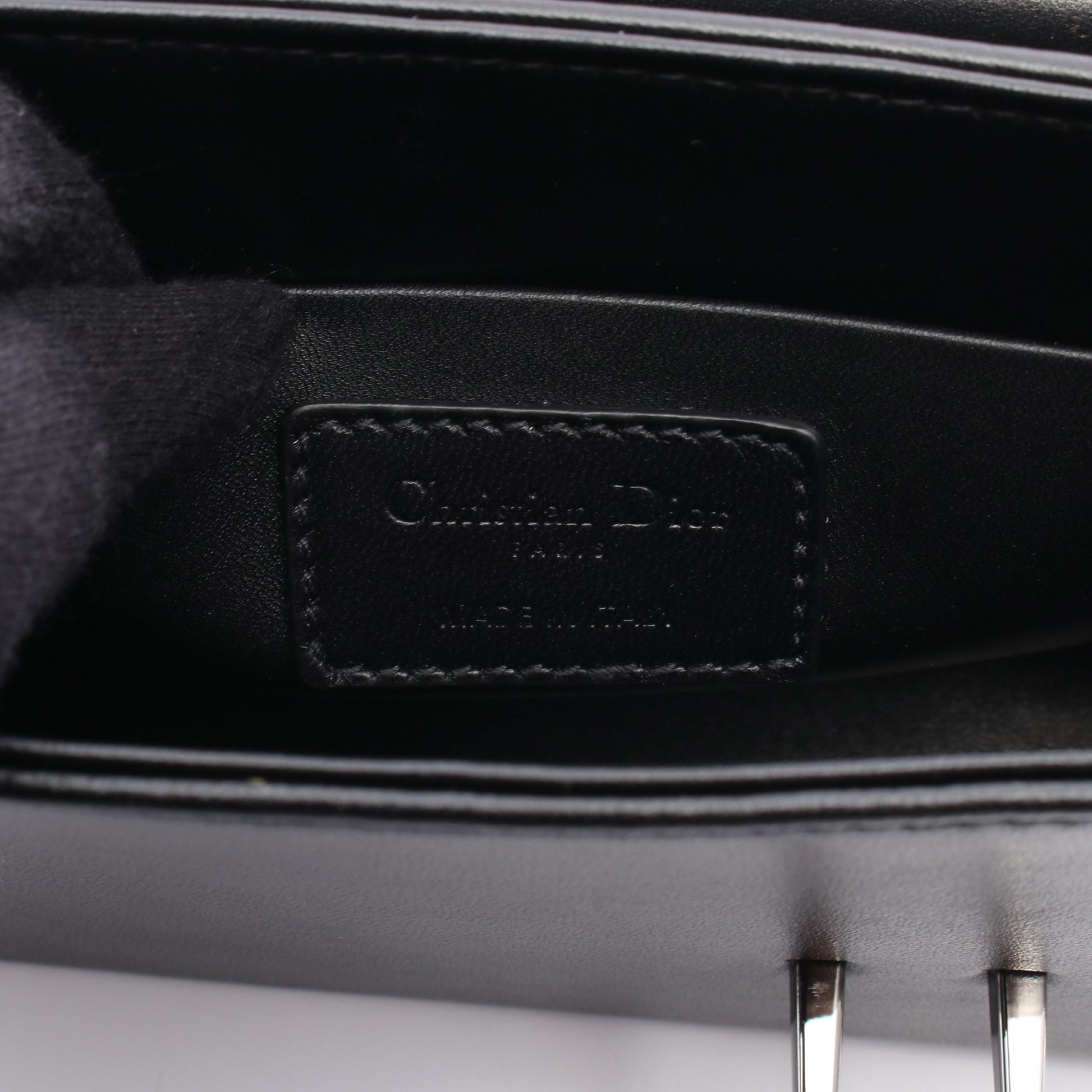 30 MONTAIGNE モンテーニュ マキシカナージュ ハンドバッグ レザー ブラック 2WAY クリスチャンディオール バッグ Christian Dior