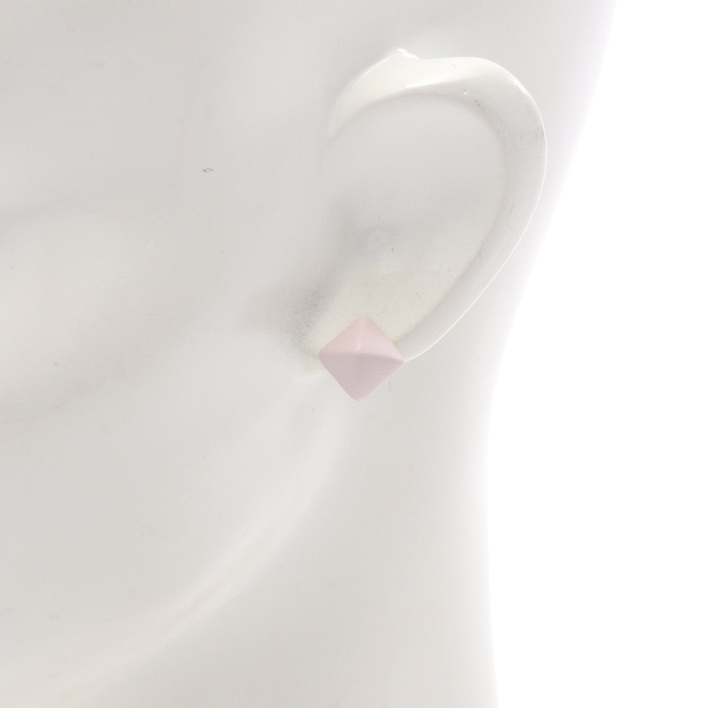 メドール ガイネ PM ピアス ヴォースイフト ライトピンク ブラウン エルメス アクセサリー HERMES