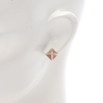 メドール ガイネ PM ピアス ヴォースイフト ライトピンク ブラウン エルメス アクセサリー HERMES