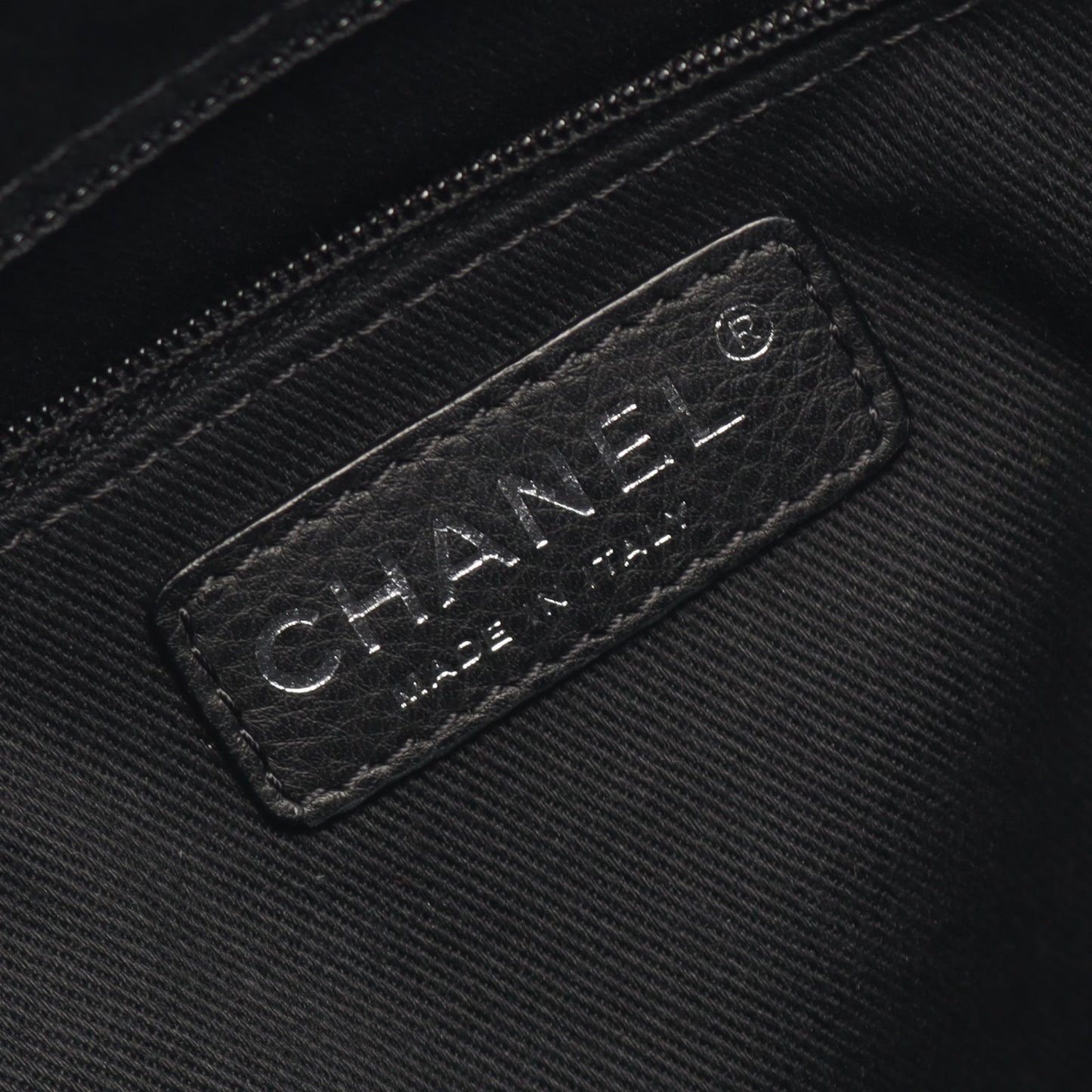 マトラッセ チェーンショルダーバッグ チェーントートバッグ キャビアスキン ブラック シルバー金具 シャネル バッグ CHANEL