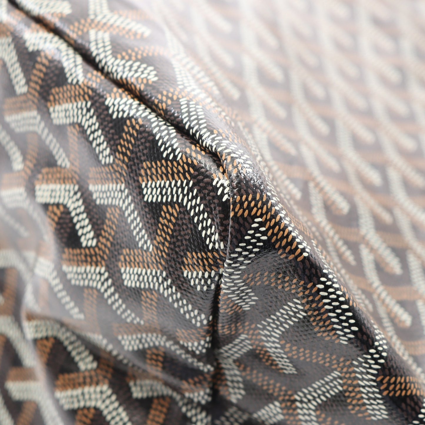 サンルイPM ハンドバッグ トートバッグ コーティングキャンバス レザー ブラック ブラウン マルチカラー ゴヤール バッグ GOYARD