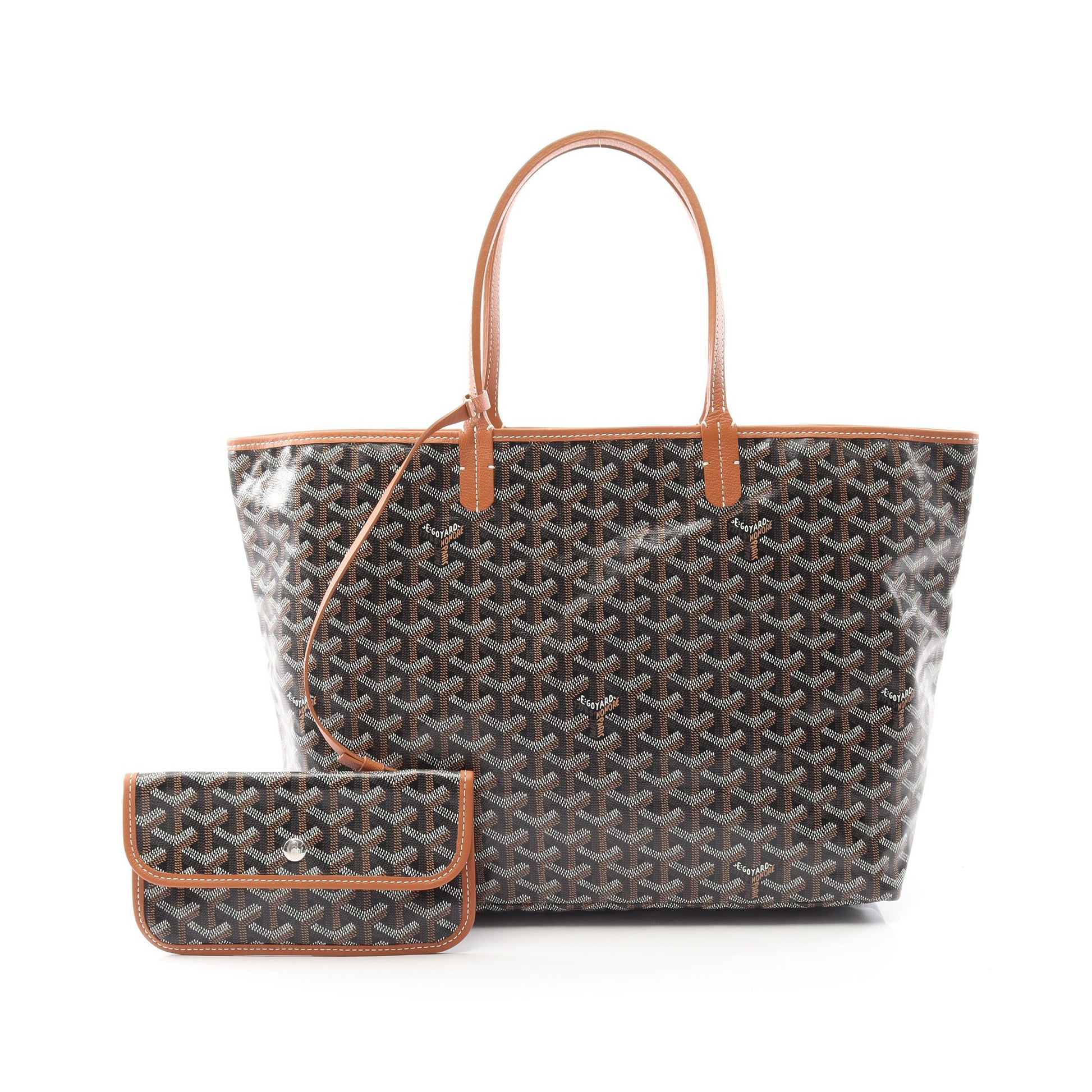 サンルイPM ハンドバッグ トートバッグ コーティングキャンバス レザー ブラック ブラウン マルチカラー ゴヤール バッグ GOYARD