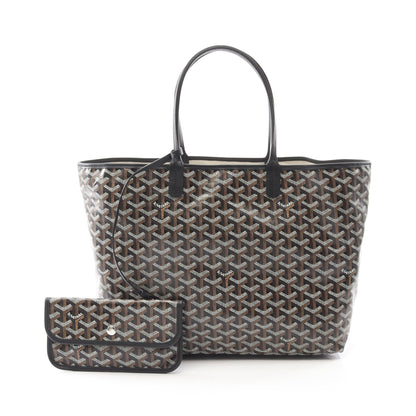 サンルイPM ハンドバッグ トートバッグ コーティングキャンバス レザー ブラック マルチカラー ゴヤール バッグ GOYARD
