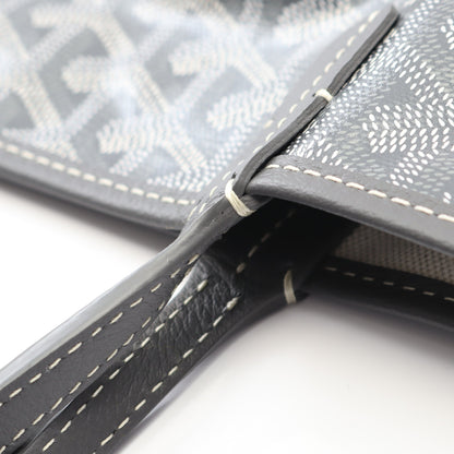 サンルイPM ハンドバッグ トートバッグ コーティングキャンバス レザー グレー マルチカラー ゴヤール バッグ GOYARD