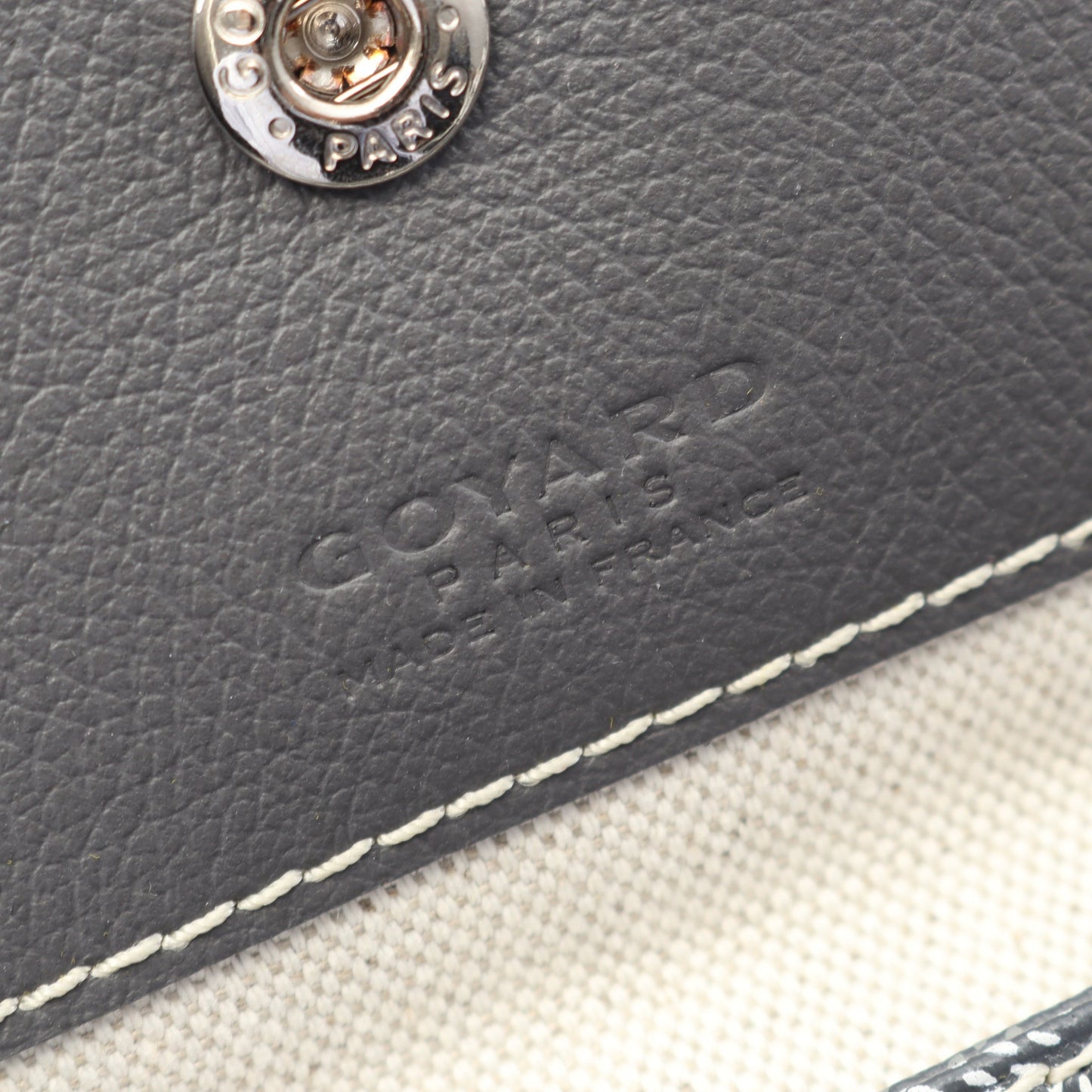 サンルイPM ハンドバッグ トートバッグ コーティングキャンバス レザー グレー マルチカラー ゴヤール バッグ GOYARD
