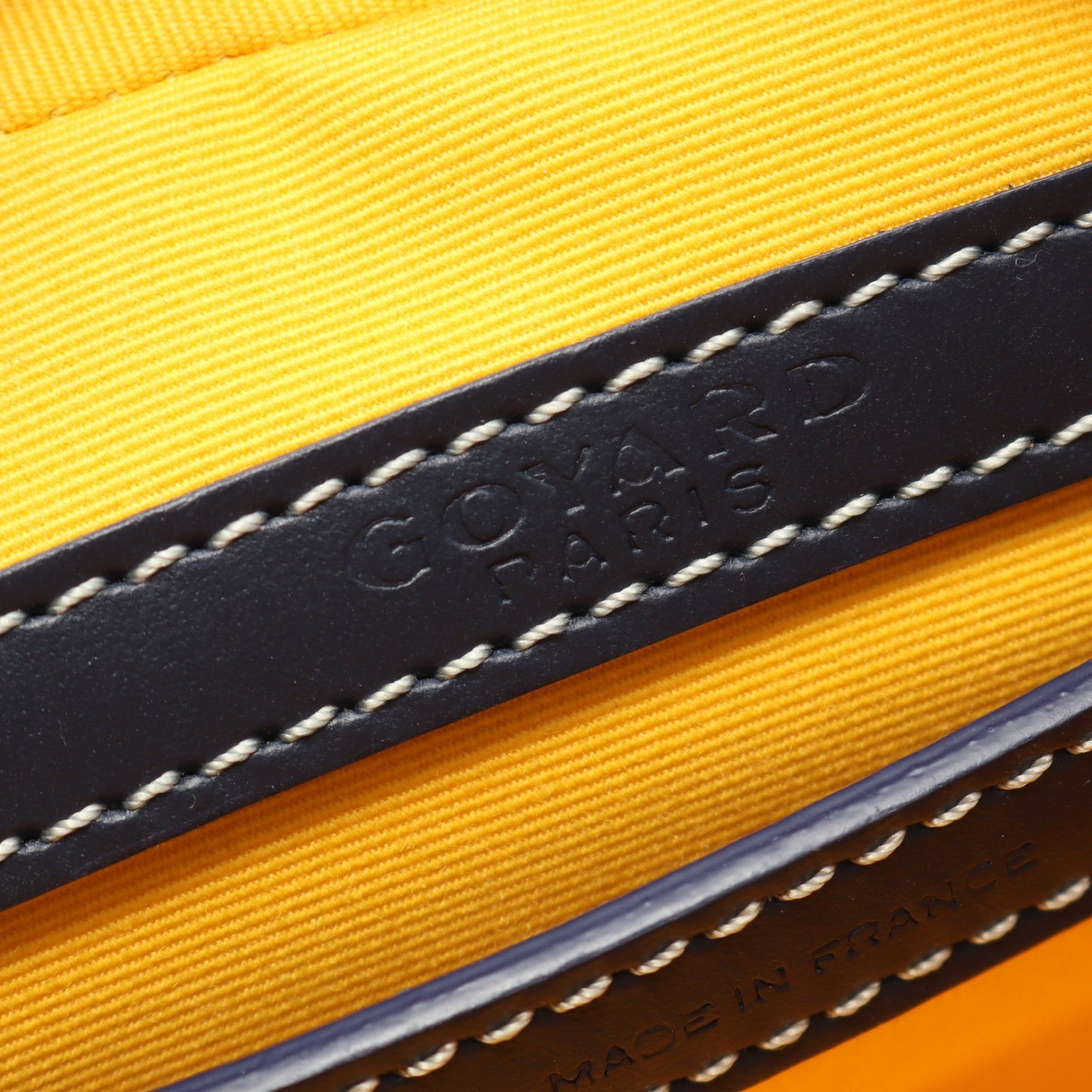 カップヴェールPM ショルダーバッグ コーティングキャンバス レザー ネイビー マルチカラー ゴヤール バッグ GOYARD