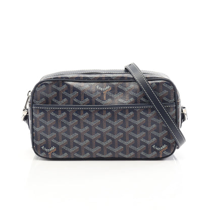 カップヴェールPM ショルダーバッグ コーティングキャンバス レザー ネイビー マルチカラー ゴヤール バッグ GOYARD