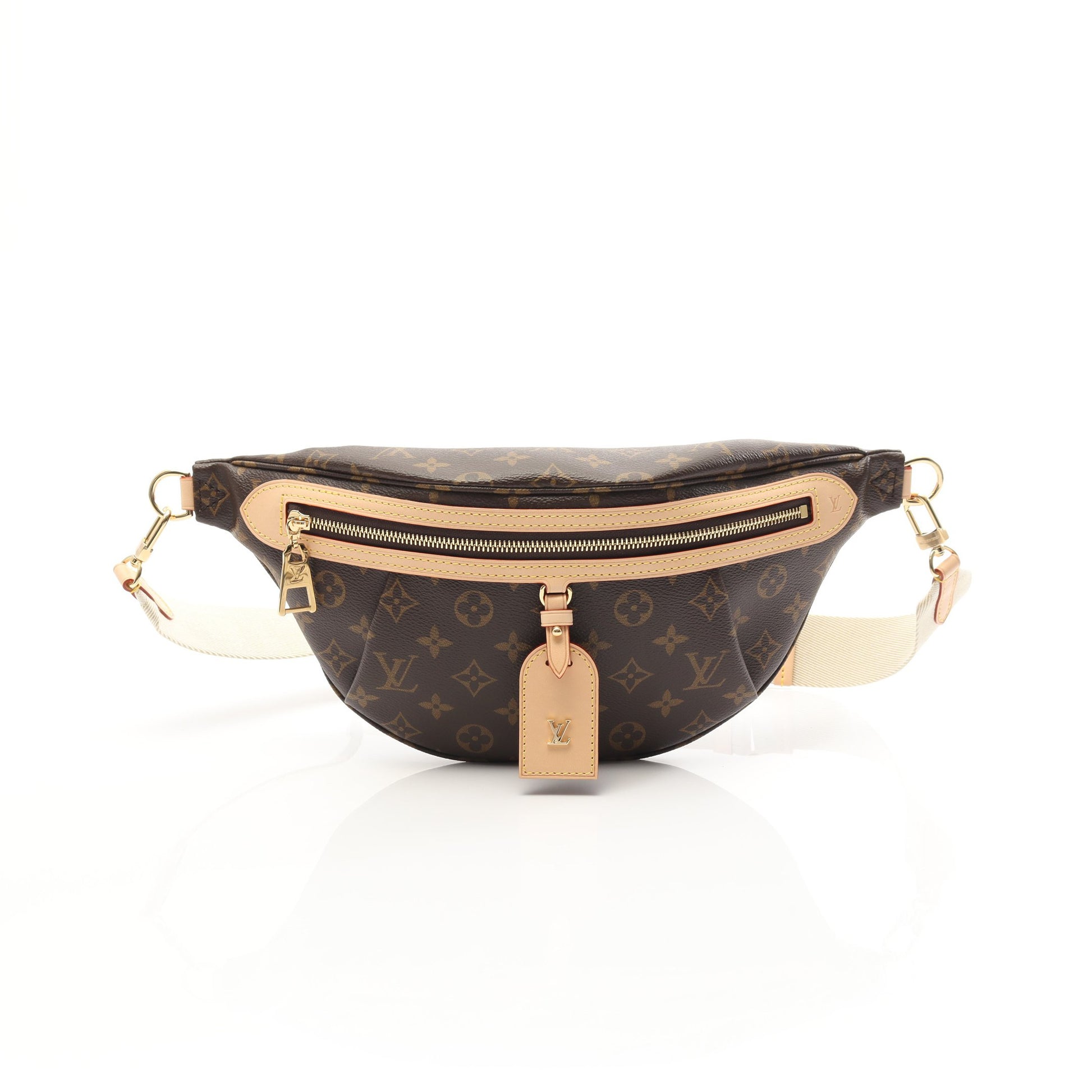 ハイライズ モノグラム ボディバッグ PVC レザー ブラウン ルイヴィトン バッグ LOUIS VUITTON